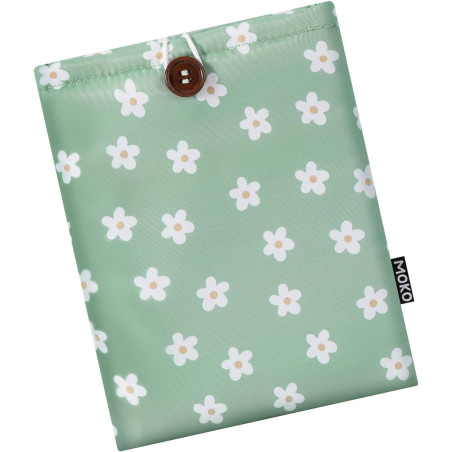Moko 6-7" pagnière à manches rembourrées de marguerite brodées pour kindle colorsoft,kindle paperblanc 12th gen 2024, kindle 202