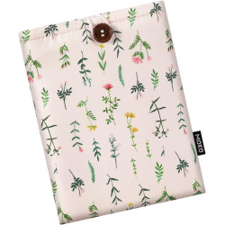 Moko 6-7" pagnière à manches rembourrées de marguerite brodées pour kindle colorsoft,kindle paperblanc 12th gen 2024, kindle 202
