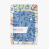 kwmobile Étui Compatible avec Kobo Clara BW/Colour Coque - Étui à Rabat magnétique Tablette eReader Similicuir - Bleu