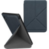 kwmobile Étui Compatible avec Kobo Clara BW/Colour Coque - Étui à Rabat magnétique Tablette eReader Similicuir - Bleu foncé