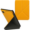kwmobile Étui Compatible avec Kobo Clara BW/Colour Coque - Étui à Rabat magnétique Tablette eReader Similicuir - Jaune radieux