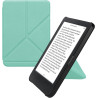 kwmobile Étui Compatible avec Kobo Clara BW/Colour Coque - Étui à Rabat magnétique Tablette eReader Similicuir - Menthe glaciale