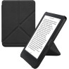 kwmobile Étui Compatible avec Kobo Clara BW/Colour Coque - Étui à Rabat magnétique Tablette eReader Similicuir - Noir