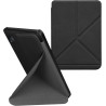 kwmobile Étui Compatible avec Kobo Clara BW/Colour Coque - Étui à Rabat magnétique Tablette eReader Similicuir - Noir
