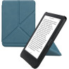kwmobile Étui Compatible avec Kobo Clara BW/Colour Coque - Étui à Rabat magnétique Tablette eReader Similicuir - pétrole