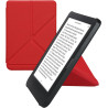 kwmobile Étui Compatible avec Kobo Clara BW/Colour Coque - Étui à Rabat magnétique Tablette eReader Similicuir - Rouge foncé
