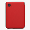 kwmobile Étui Compatible avec Kobo Clara BW/Colour Coque - Étui à Rabat magnétique Tablette eReader Similicuir - Rouge foncé