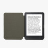 kwmobile Étui Compatible avec Kobo Clara BW/Colour Coque - Étui à Rabat magnétique Tablette eReader Similicuir - Rouge foncé