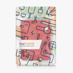 kwmobile Étui Compatible avec Kobo Clara BW/Colour Coque - Étui à Rabat magnétique Tablette eReader Similicuir - Rouge foncé