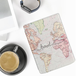 kwmobile Étui Compatible avec Pocketbook InkPad 4 / Color 3 / Color 2 Coque - Étui à Rabat magnétique Tablette eReader Similicui