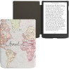 kwmobile Étui Compatible avec Pocketbook InkPad 4 / Color 3 / Color 2 Coque - Étui à Rabat magnétique Tablette eReader Similicui