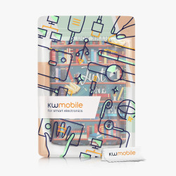 kwmobile Étui Compatible avec Pocketbook InkPad 4 / Color 3 / Color 2 Coque - Étui à Rabat magnétique Tablette eReader Similicui