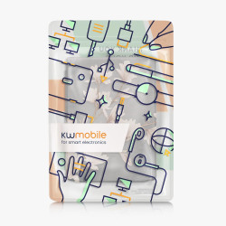 kwmobile Étui Compatible avec Pocketbook InkPad 4 / Color 3 / Color 2 Coque - Étui à Rabat magnétique Tablette eReader Similicui