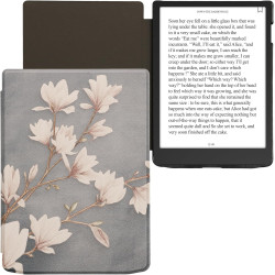 kwmobile Étui Compatible avec Pocketbook InkPad 4 / Color 3 / Color 2 Coque - Étui à Rabat magnétique Tablette eReader Similicui