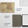 kwmobile Étui Compatible avec Pocketbook InkPad 4 / Color 3 / Color 2 Coque - Étui à Rabat magnétique Tablette eReader Similicui