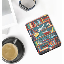 kwmobile Étui Compatible avec Kobo Clara BW/Colour Coque - Étui à Rabat magnétique Tablette eReader Similicuir - Multicolore