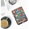 kwmobile Étui Compatible avec Kobo Clara BW/Colour Coque - Étui à Rabat magnétique Tablette eReader Similicuir - Multicolore