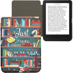 kwmobile Étui Compatible avec Kobo Clara BW/Colour Coque - Étui à Rabat magnétique Tablette eReader Similicuir - Multicolore