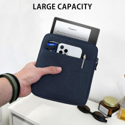 Mygadget pochette nylon pour tablette jusqu'à 6,8 pouces - protection pour 18 x 13,5 cm - ex. kindle paperblanc 11e génération -