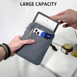 Mygadget pochette nylon pour tablette jusqu'à 6,8 pouces - protection pour 18 x 13,5 cm - ex. kindle paperblanc 11e génération -