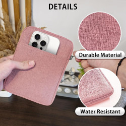 Mygadget pochette nylon pour tablette jusqu'à 6,8 pouces - protection pour 18 x 13,5 cm - ex. kindle paperblanc 11e génération -