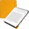 kwmobile Étui Compatible avec Kobo Libra Colour Coque - Étui à Rabat magnétique Tablette eReader Similicuir - Jaune radieux