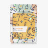 kwmobile Étui Compatible avec Kobo Libra Colour Coque - Étui à Rabat magnétique Tablette eReader Similicuir - Jaune radieux
