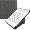 kwmobile Étui Compatible avec Kobo Libra Colour Coque - Étui à Rabat magnétique Tablette eReader Similicuir - Anthracite