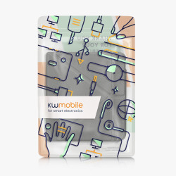 kwmobile Étui Compatible avec Kobo Libra Colour Coque - Étui à Rabat magnétique Tablette eReader Similicuir - Anthracite