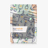 kwmobile Étui Compatible avec Kobo Libra Colour Coque - Étui à Rabat magnétique Tablette eReader Similicuir - Anthracite