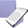 kwmobile Étui Compatible avec Kobo Libra Colour Coque - Étui à Rabat magnétique Tablette eReader Similicuir - Lavande