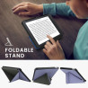 kwmobile Étui Compatible avec Kobo Libra Colour Coque - Étui à Rabat magnétique Tablette eReader Similicuir - Lavande