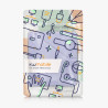 kwmobile Étui Compatible avec Kobo Libra Colour Coque - Étui à Rabat magnétique Tablette eReader Similicuir - Lavande
