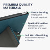 kwmobile Étui Compatible avec Kobo Libra Colour Coque - Étui à Rabat magnétique Tablette eReader Similicuir - pétrole