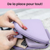 Pochette en silicone strapsicle pour kindle et liseuses électroniques – sac multi-usage pour téléphone, portefeuille et clés – c