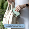 Strapsicle pochette en silicone pour kindle et liseuses électroniques – sac multifonction pour téléphone, portefeuille et clés –