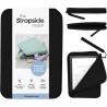 Pochette en silicone strapsicle pour kindle et liseuses électroniques – sac multi-usages pour téléphone, portefeuille et clés – 