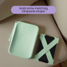 Pochette en silicone strapsicle pour kindle et liseuses électroniques – sac multi-usages pour téléphone, portefeuille et clés – 