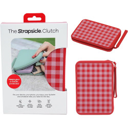Strapsicle pochette en silicone pour kindle et liseuses électroniques - sac multi-usages pour téléphone, portefeuille et clés - 