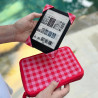 Strapsicle pochette en silicone pour kindle et liseuses électroniques - sac multi-usages pour téléphone, portefeuille et clés - 