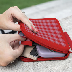 Strapsicle pochette en silicone pour kindle et liseuses électroniques - sac multi-usages pour téléphone, portefeuille et clés - 