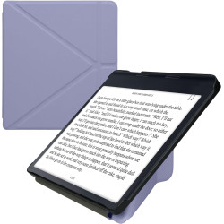 kwmobile Étui Compatible avec Kobo Sage Coque - Étui à Rabat magnétique Tablette eReader Similicuir - Lavande