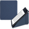 kwmobile Étui Compatible avec Kobo Sage Coque - Étui à Rabat magnétique Tablette eReader Similicuir - Bleu foncé