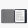 kwmobile Étui Compatible avec Kobo Sage Coque - Étui à Rabat magnétique Tablette eReader Similicuir - Bleu foncé