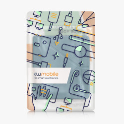 kwmobile Étui Compatible avec Kobo Sage Coque - Étui à Rabat magnétique Tablette eReader Similicuir - pétrole