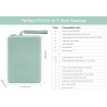 Dadanism 6-7 pouces housse protectrice en silicone pour 7" all-new kindle paperblanc et kindle colorsoft signature edition, 6" k
