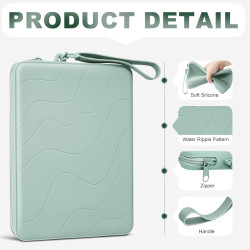 Dadanism 6-7 pouces housse protectrice en silicone pour 7" all-new kindle paperblanc et kindle colorsoft signature edition, 6" k
