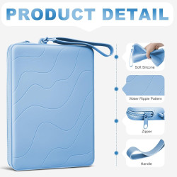 Dadanism 6-7 pouces housse protectrice en silicone pour 7" all-new kindle paperblanc et kindle colorsoft signature edition, 6" k