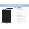 Dadanism 6-7 pouces housse protectrice en silicone pour 7" all-new kindle paperblanc et kindle colorsoft signature edition, 6" k