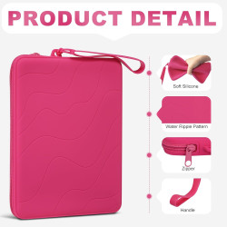 Dadanism 6-7 pouces housse protectrice en silicone pour 7" all-new kindle paperblanc et kindle colorsoft signature edition, 6" k